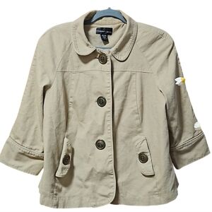 100% Linen Jacket Lined XL